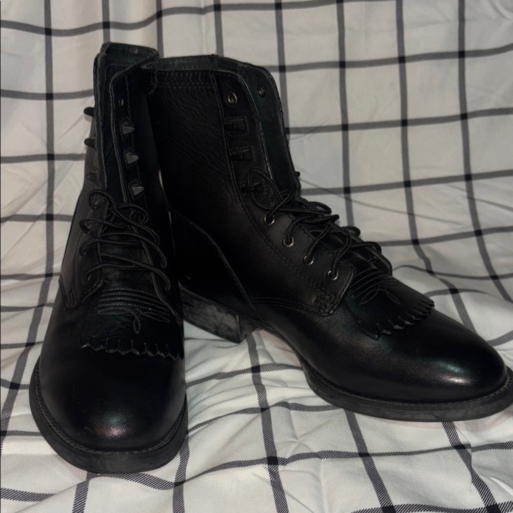 Ariat Black Leather riding boots